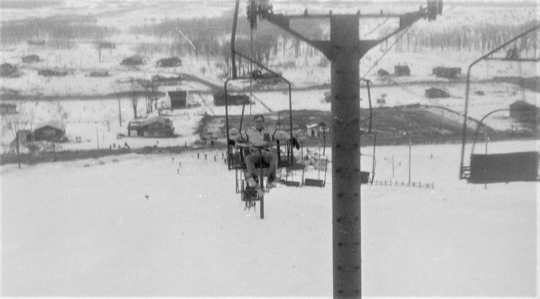 Brian on the lift.